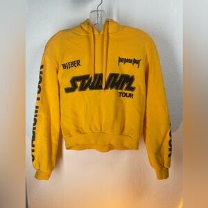 Justin Bieber purpose your crop top hoodie! Too small for me now. :(